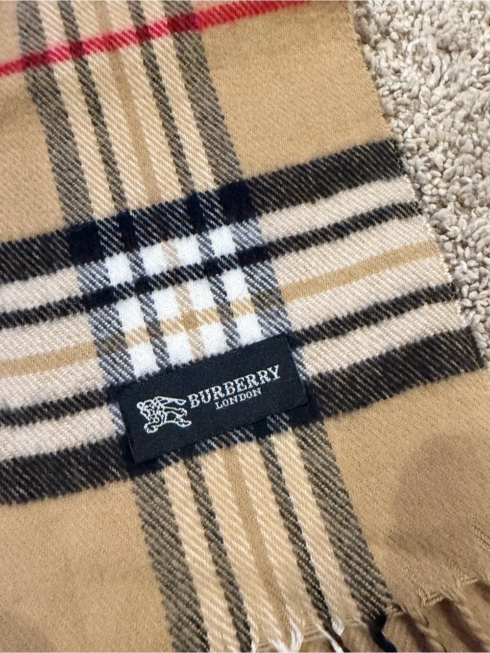Burberry scarf